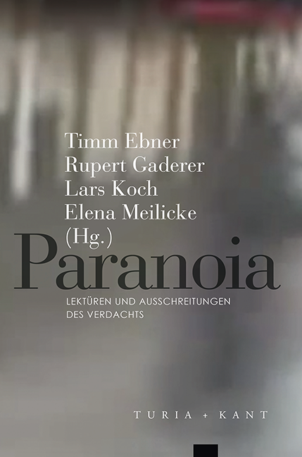 Cover: Paranoia