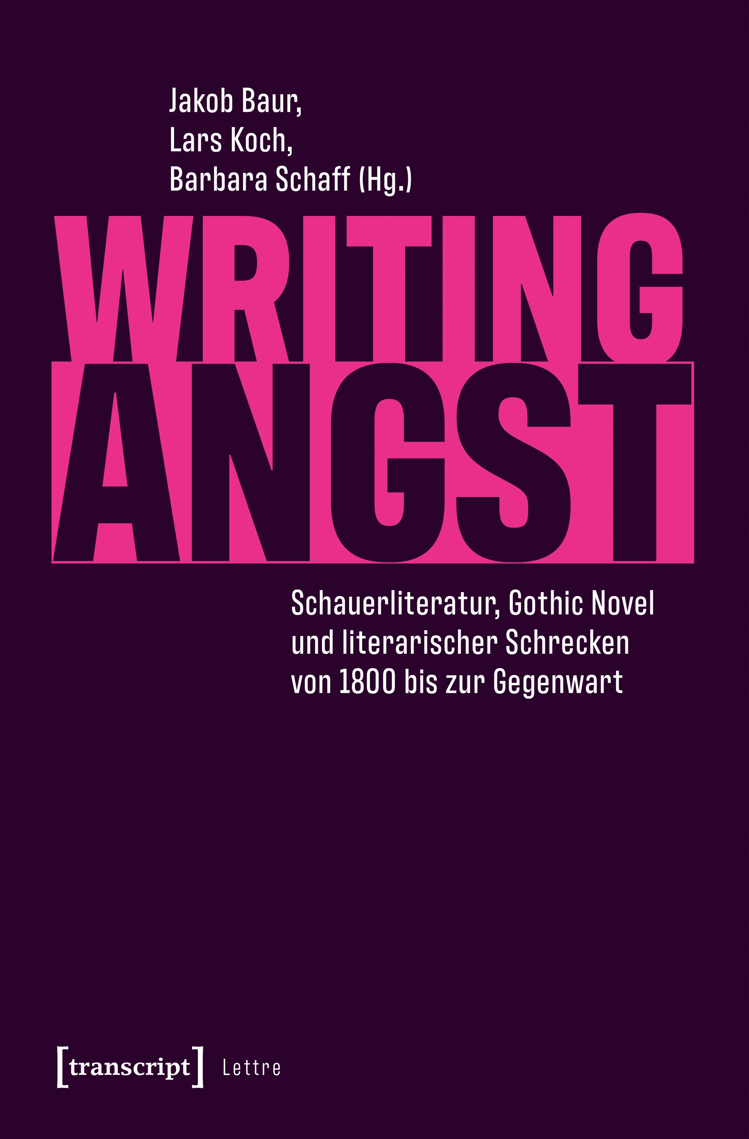 Cover: Writing Angst